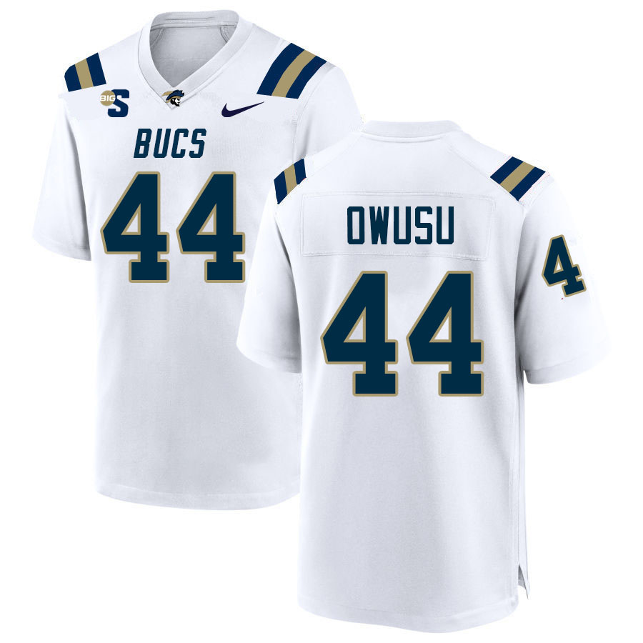 Men #44 Edward Owusu Charleston Southern Buccaneers 2023 College Football Jerseys Stitched-White